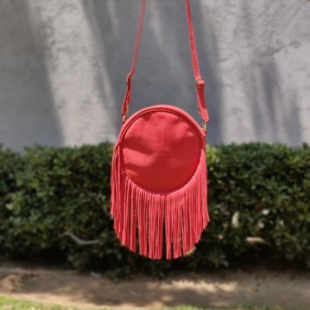 Fringe crossbody